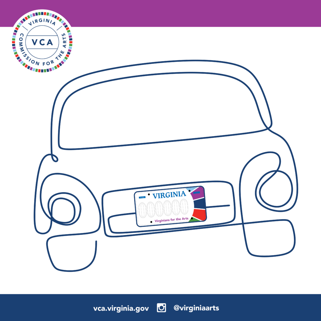 VCA लाइसेंसप्लेट कार बॉर्डर